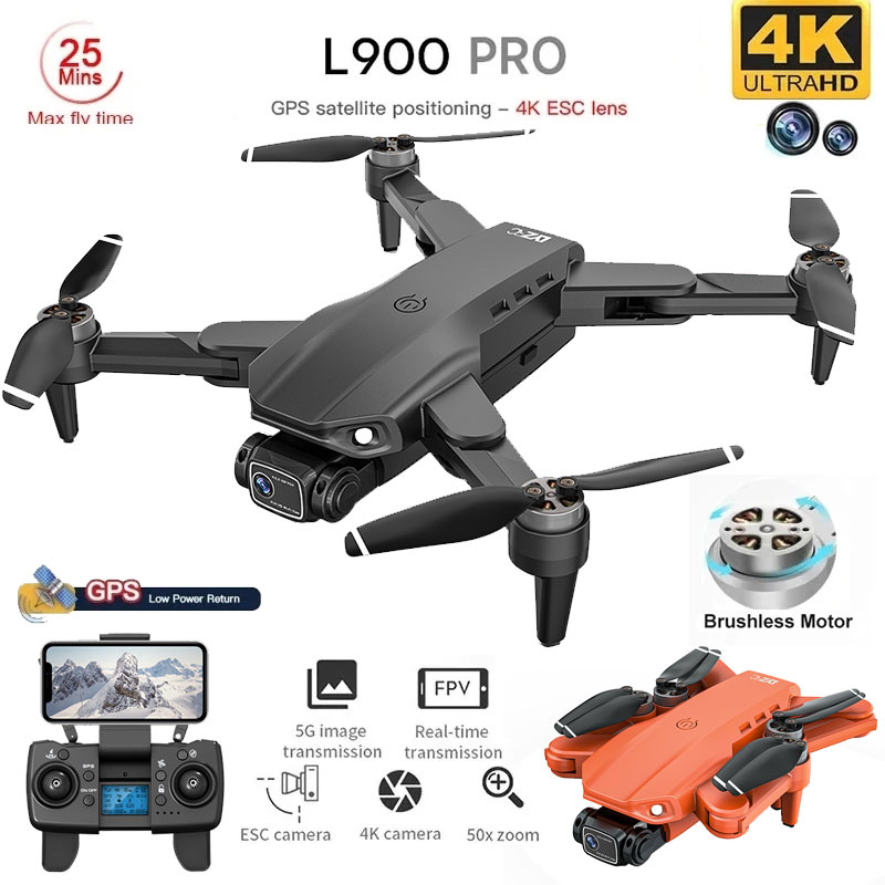 Drone Gimbal Brushless - L900 Pro Gps Drone 4K Professionele