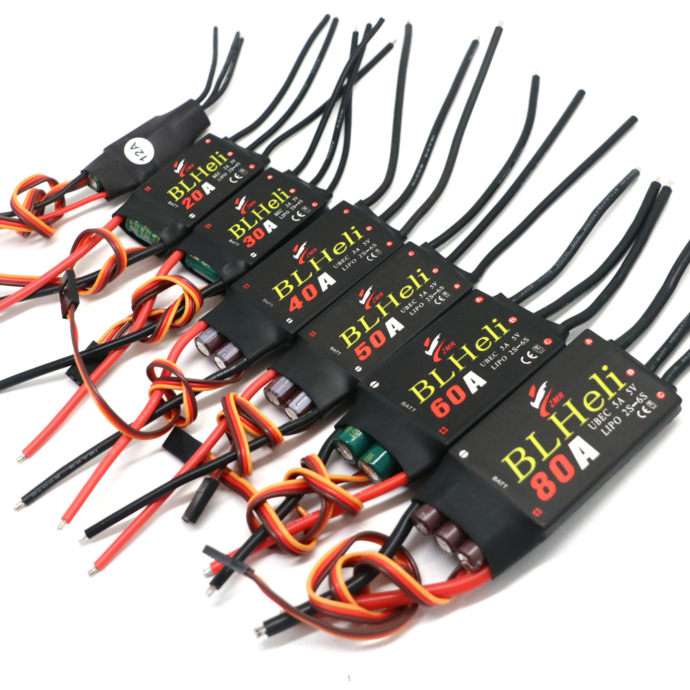 Drone Gimbal Controller - BLHeli Borstelloze ESC 80A 12A 20A