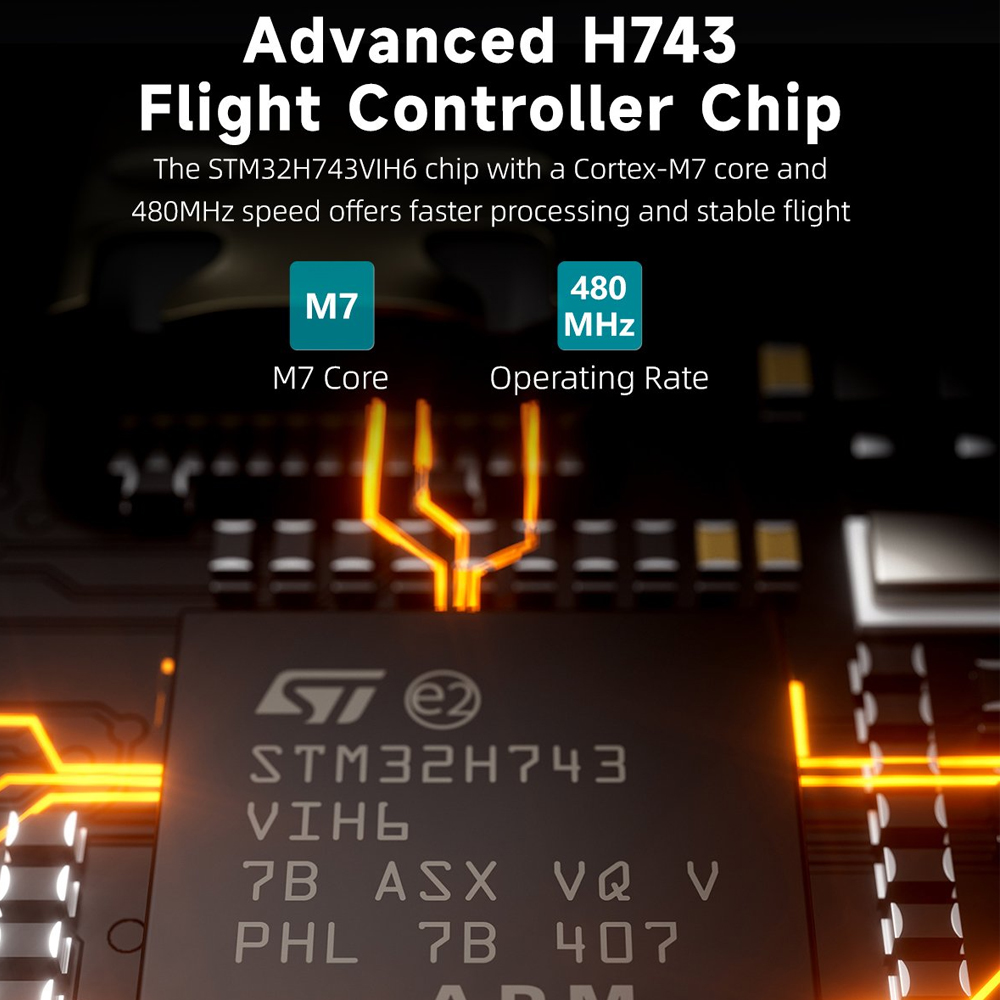 GEPRC TAKER H743 BT 8Bit 80A S - Drone Gimbal Controller recensie en prijs
