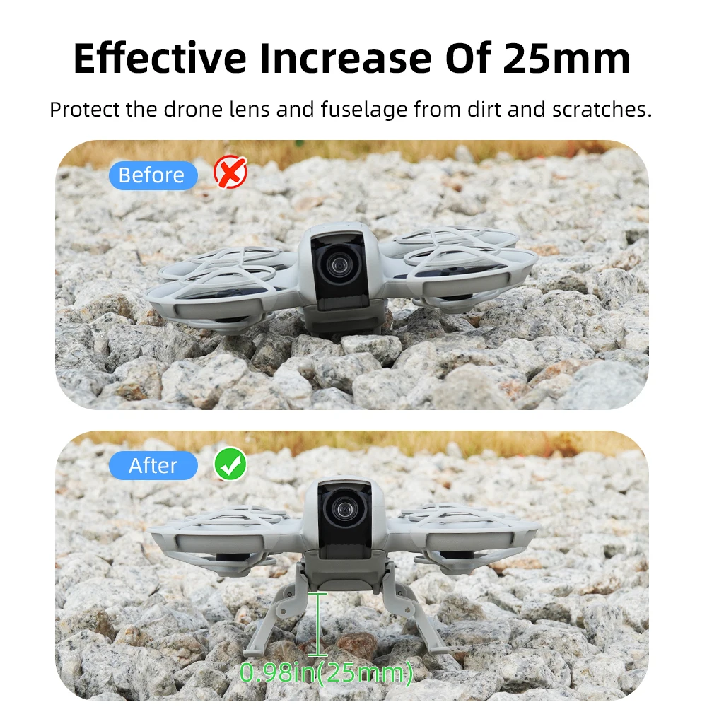 Opvouwbaar landingsgestel voor - Drone Gimbal Mount recensie en prijs