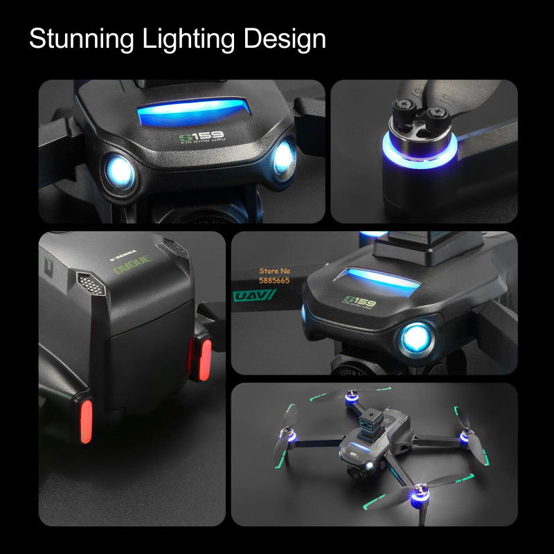 8K Dual Camera 5G WIFI FPV Afs - Drone Gimbal Brushless recensie en prijs