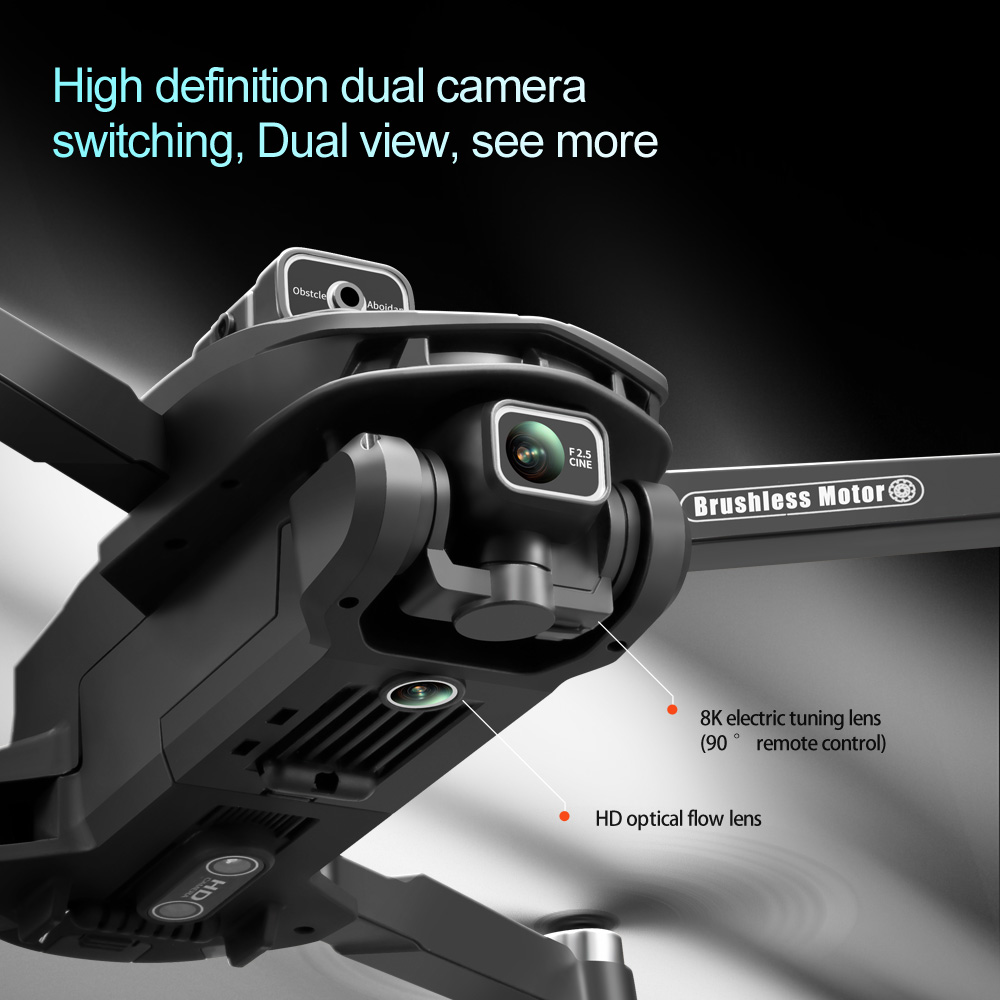 V168 PRO Max GPS Drone 8K Prof - Drone Gimbal Brushless recensie en prijs