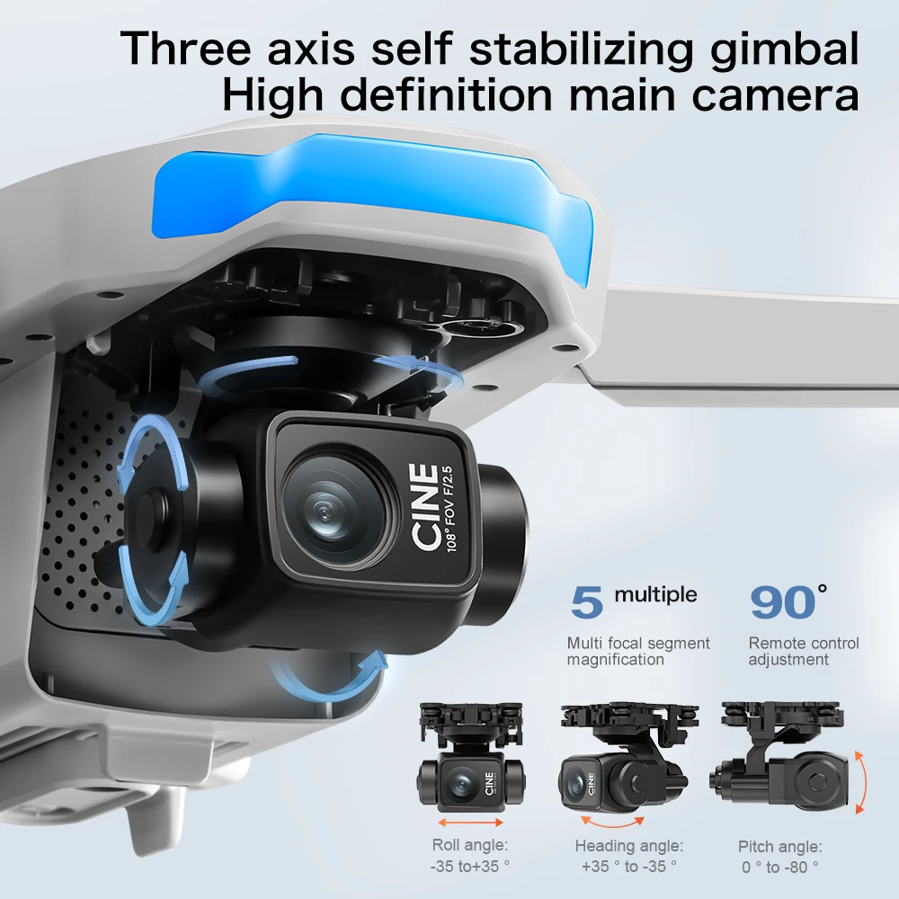 Lenovo S-X1 MAX GPS Drone 3-as - Drone Gimbal 3 Axis recensie en prijs