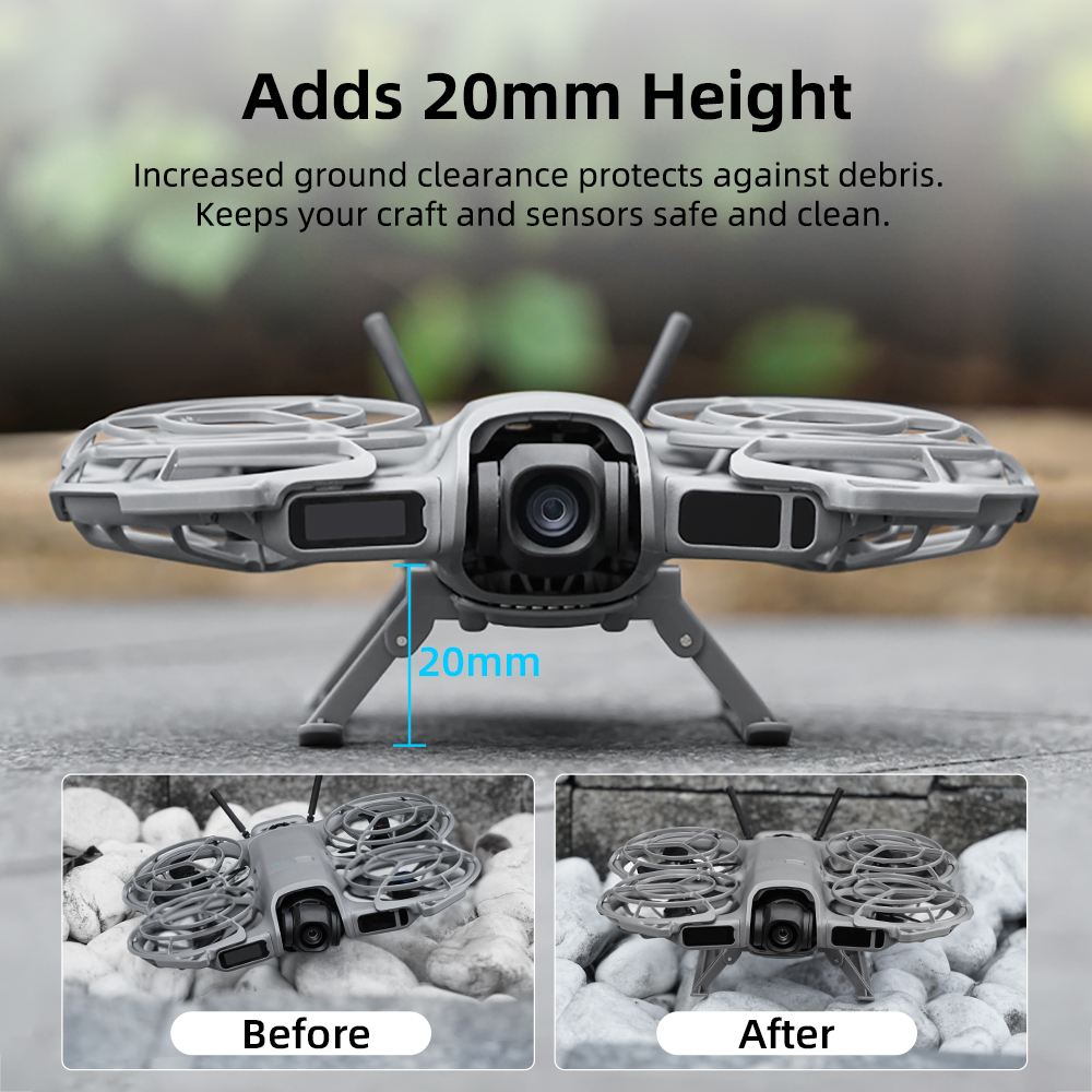 BRDRC opvouwbaar landingsgeste - Drone Gimbal Mount recensie en prijs