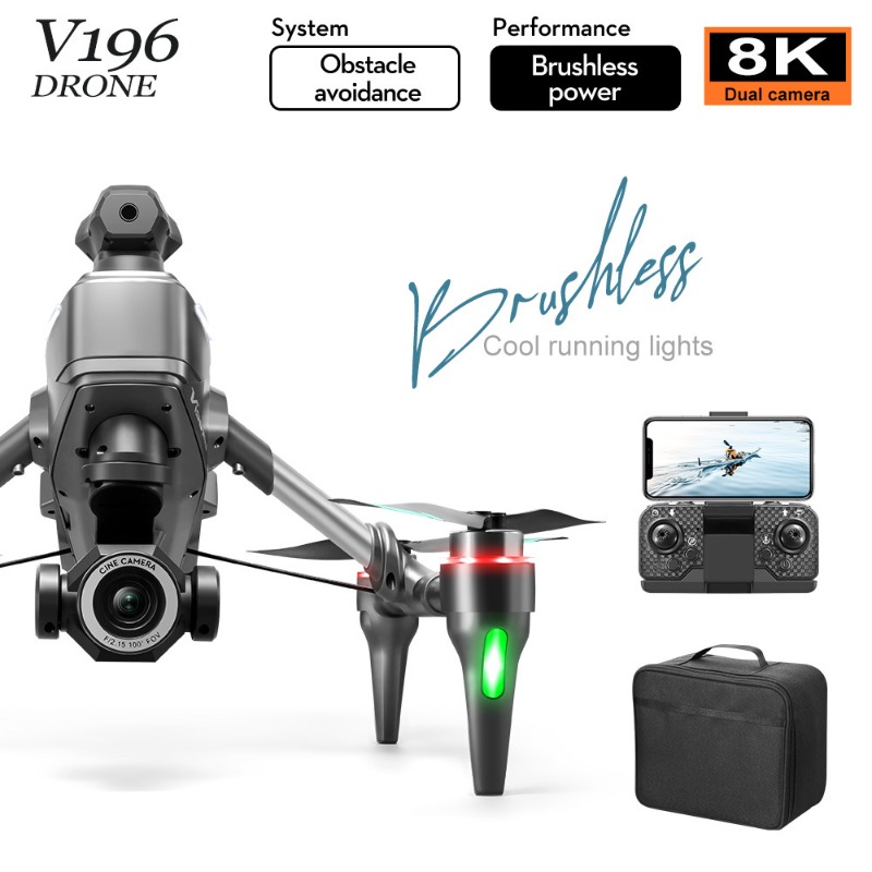2025 V196 Automatische Obstake - Drone Gimbal 2 Axis recensie en prijs