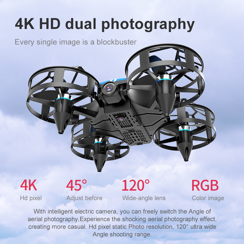 NIEUWE Mini Drone 812PRO beroe - Drone Gimbal 2 Axis recensie en prijs